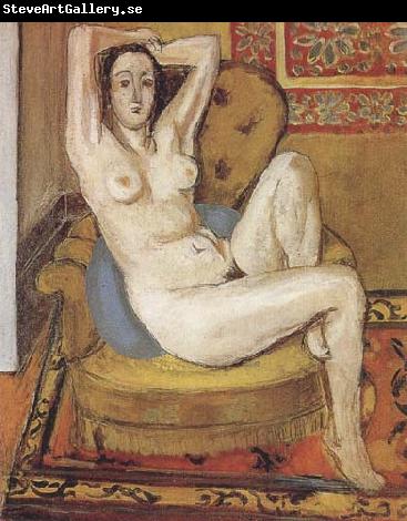 Henri Matisse Nude on a Blue Cushion (mk35)